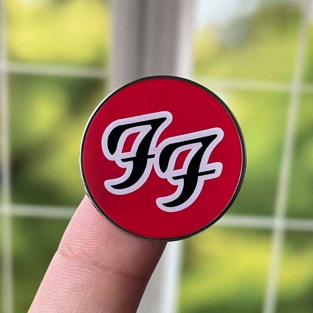 Foo Fighters Enamel Pin/ Brooch Lapel